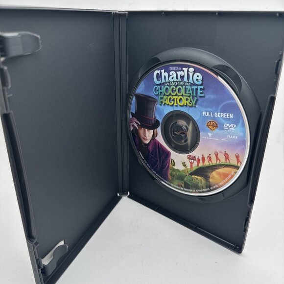 Charlie and the Chocolate Factory (DVD, 2005). D2 - Picture 2 of 3
